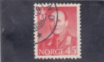 Stamps : Europe : Norway :  Olaf V de Noruega