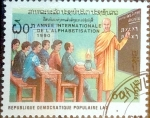 Stamps : Asia : Laos :  Intercambio 0,40 usd 60 k. 1990