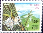 Stamps Laos -  Intercambio 0,10 usd 1 k. 1983