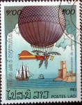 Stamps : Asia : Laos :  Intercambio aexa 0,10 usd 1 k. 1983