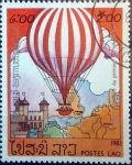 Stamps Laos -  Intercambio aexa 0,15 usd 2 k. 1983