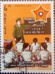Stamps Laos -  Intercambio 0,10 usd 2 k. 1989