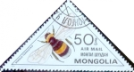 Stamps Mongolia -  Intercambio dm1g2 0,30 usd 50 m. 1980
