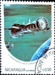 Stamps Nicaragua -  Intercambio cr3f 0,20 usd 0,50 córdobas 1984
