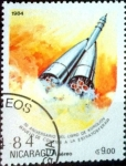 Stamps Nicaragua -  Intercambio cr3f 0,50 usd 9,00 córdobas 1984