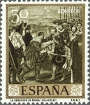 Stamps Spain -  ESPAÑA 1959 1240 Sello Nuevo Pintor Diego Velázquez La Rendición de Breda 50cts