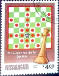 Stamps Nicaragua -  Intercambio cryf 0,36 usd 4,00 córdobas 1983