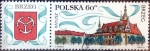 Sellos de Europa - Polonia -  Intercambio 0,20 usd 60 g. 1970
