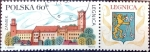 Stamps : Europe : Poland :  Intercambio m1b 0,20 usd 60 g. 1970