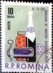 Stamps Romania -  Intercambio cr4f 0,20 usd 10 b. 1962