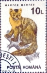 Stamps Romania -  Intercambio 0,20 usd 10 l. 1993