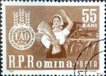 Stamps : Europe : Romania :  Intercambio m4b 0,20 usd 55 b. 1963