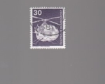 Stamps Germany -  elicoptero
