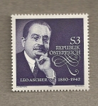 Stamps : Europe : Austria :  Leo Ascher