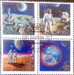 Stamps Russia -  Intercambio cr2f 2,20 usd 5x25 k. 1989