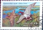 Stamps Russia -  Intercambio cr2f 0,20 usd 2 r. 1992