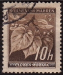 Stamps Czechoslovakia -  SG 21 bohemia y moravia