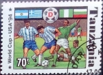 Stamps Tanzania -  Intercambio 0,80 usd 70 sh. 1994