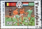 Stamps Tanzania -  Intercambio nfb 2,75 usd 250 sh. 1994