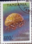 Stamps Tanzania -  Intercambio dm1g3 asiático 3,00 usd 400 sh. 1994