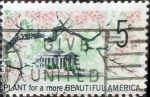 Stamps United States -  Intercambio 0,20 usd 5 cents. 1966