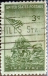 Stamps United States -  Intercambio 0,20 usd 3 cents. 1945