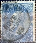 Sellos del Mundo : Europe : Belgium : Intercambio 0,50 usd 25 cents. 1893