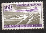 Stamps France -  Charles de Gaulle Airport