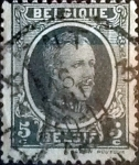 Stamps Belgium -  Intercambio 0,20 usd 5 cents. 1922