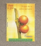 Stamps Peru -  Frutas de la Selva, Cocona