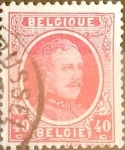 Stamps Belgium -  Intercambio 0,20 usd 40 cents. 1922
