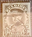 Stamps Belgium -  Intercambio 0,20 usd 75 cents. 1934