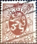 Stamps Belgium -  Intercambio 0,20 usd 75 cents. 1932