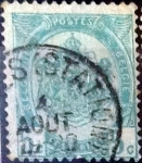 Stamps Belgium -  Intercambio 0,30 usd 5 cents. 1893