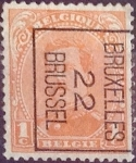 Sellos de Europa - Blgica -  Intercambio 0,20 usd 1 cents. 1915