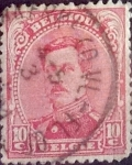 Stamps Belgium -  Intercambio 0,20 usd 10 cents. 1915