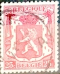 Stamps Belgium -  Intercambio 0,20 usd 25 cents. 1935