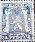 Stamps Belgium -  Intercambio 0,20 usd 50 cents. 1935