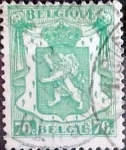 Stamps Belgium -  Intercambio 0,25 usd 70 cents. 1945
