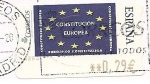 Sellos de Europa - Espa�a -  ATM - Constitución Europea