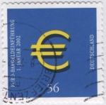 Stamps Germany -  Bakgeldeinfuhrung