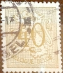 Stamps Belgium -  Intercambio 0,20 usd 40 cents. 1951