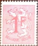 Stamps Belgium -  Intercambio 0,20 usd 1 fr. 1951
