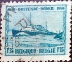 Stamps Belgium -  Intercambio 0,20 usd 1,35 fr. 1946