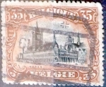 Stamps Belgium -  Intercambio 0,30 usd 35 cents. 1915
