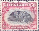 Stamps Belgium -  Intercambio 0,30 usd 50 cents. 1915