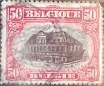 Stamps Belgium -  Intercambio 0,30 usd 50 cents. 1915