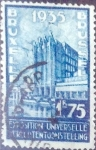 Stamps Belgium -  Intercambio 0,30 usd 1,75 fr. 1934