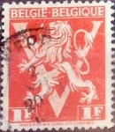Stamps Belgium -  Intercambio 0,20 usd 1 fr. 1944