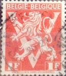 Stamps Belgium -  Intercambio 0,20 usd 1 fr. 1944